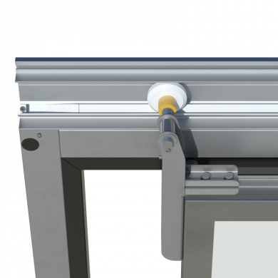 A13000A S manual sliding cooler door 0°C