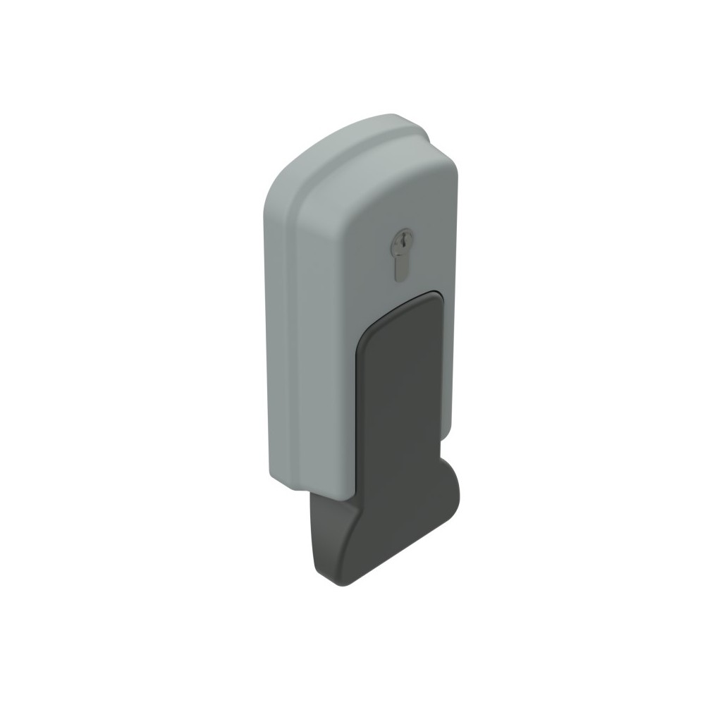 External G handle with lock