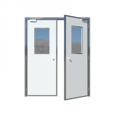 B1A0A00 TSD2 double clear room door